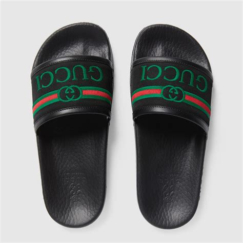 gucci big kids slides|gucci slides for boys.